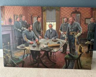 Giclee print on canvas “Gods and Generals” -  Mort Kunstler