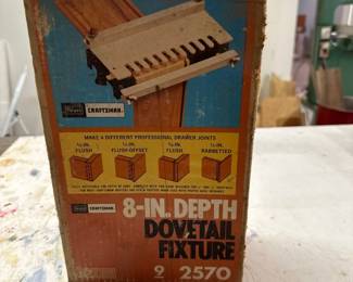 Sears Craftsman 8"depth dovetail fixture