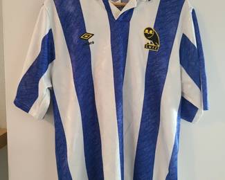 Vintage Sheffield Wednesday home football/soccer shirt