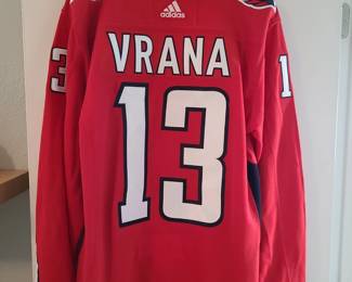 Washington Capitals  Vrana  #13  Jersey