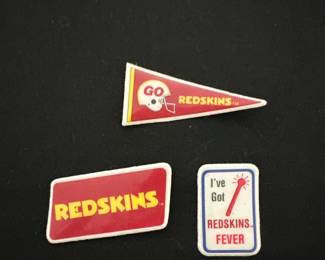 Redskins stickers
