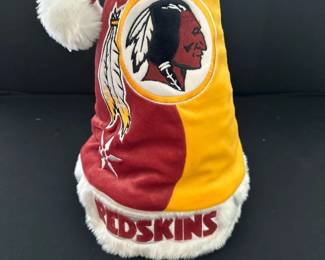 Redskins santa hat
