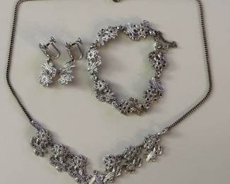 Marcasite jewelry set