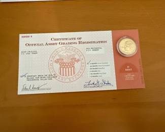 2015 Presidential J.F. Kennedy coin