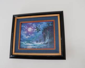 James Coleman Original Painting  "Midnight in Maui" 