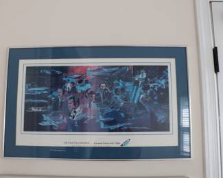 vintage air traffic control poster