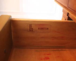 Bernhardt-Hibriten Traditional Style Pecan Server