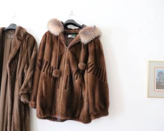  David Green Mink  fur coat 