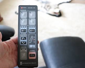 Human Touch Home Massage Chair / Recliner by Interactive Health with Foot Ottoman