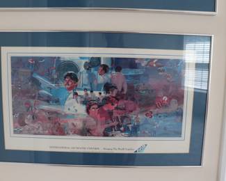 vintage air traffic control poster