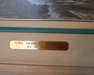 Al Hogue Original Painting "Cool Shades in the Keys"