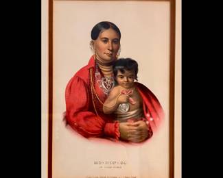 Thomas McKenney and James Hall, “The History of the Indian Tribes of North America”, circa 1854, Octavo Edition 