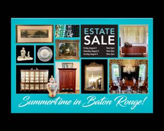 Welcome to a wonderful, treasure-filled sale in one of Baton Rouge's most iconic neighborhoods!