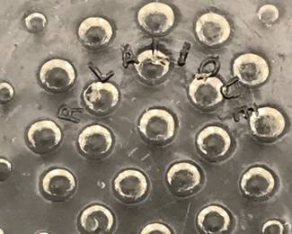 ‘Poissons’ bowl, signed R LALIQUE, in raised block letters inside bowl 