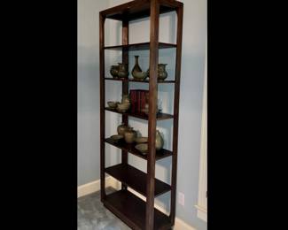 Mid Century adjustable bookcase
