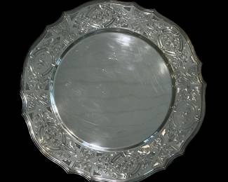 Outstanding 399g Gorham sterling silver tray 