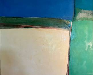 Detail of Nancy Harris painting