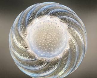 Rene Lalique ‘Poissons’ bowl, signed