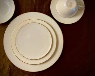 Lenox "Olympia Gold" Dinner Service