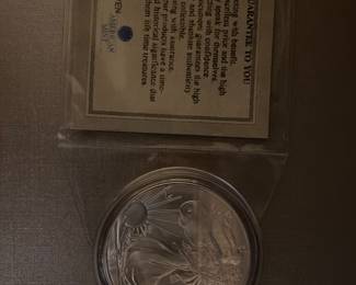 LOT 26
2013 Silver eagle