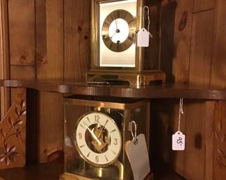 Atmos clock, runs on barometric pressure.