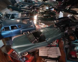 Lots of collector cars