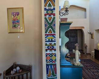 Vintage Ndebele Umlinga Beaded African Art