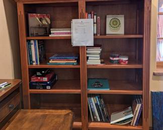 Two Panel Bookshelf