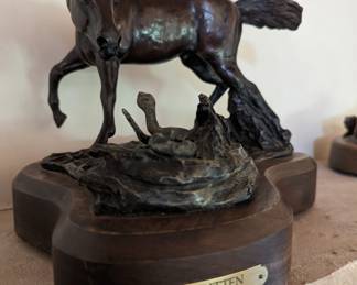 Curtis Fort Bronze 'Once Bitten'