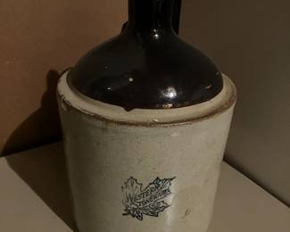Western stoneware crock jug