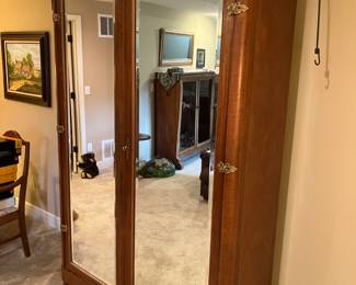 Front of French armoire