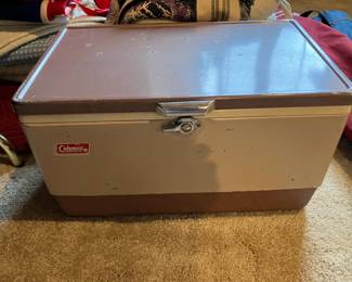 Vintage Coleman ice chest
