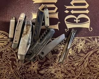 Pocket knife collection