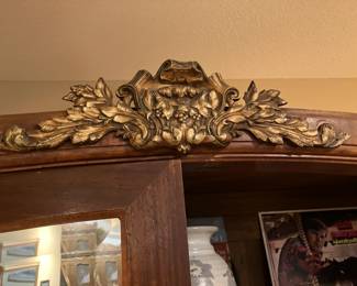 Brass ormolu decoration