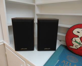 Pair smaller Polk Speakers
