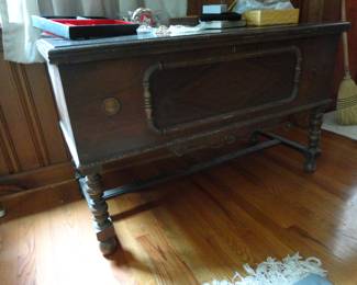Tall Blanket Chest