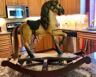 Vintage Rocking Horse.