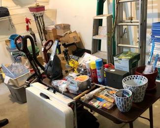 Ladders, Miscellaneous Hardware Items, and Flower Pots.