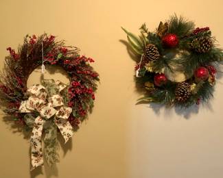 Christmas Wreathes.