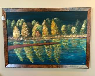 Original Acrylic Painting by Mary Losey.