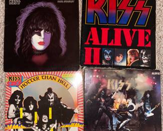 Vintage Kiss vinyl