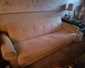 IKEA fold down sofa with storage