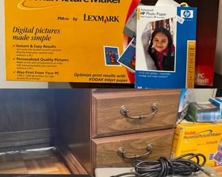 Kodak Personal Picture Maker, Advanced HP Photo Paper, and Printers