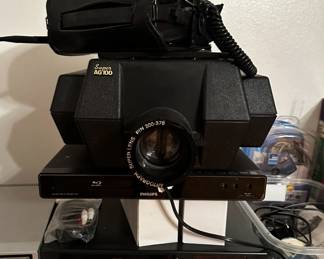 Artograph Projector and VHS