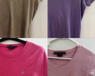 Ralph Lauren Polo Tops - Size large. A TON more are included in the sale. Both long sleeve and short