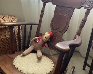 Rocker and Sock Monkey