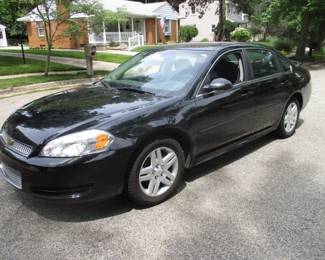 2012 Chevrolet Impala LT  (35,209 Original Miles) $7,500.00