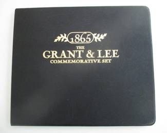 1885 Grant & Lee Commemorative Set