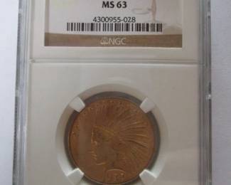 1932 $10.00 Gold Coin "Graded"