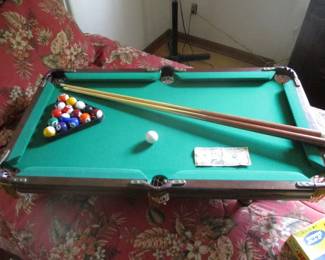 Miniature Pool Table